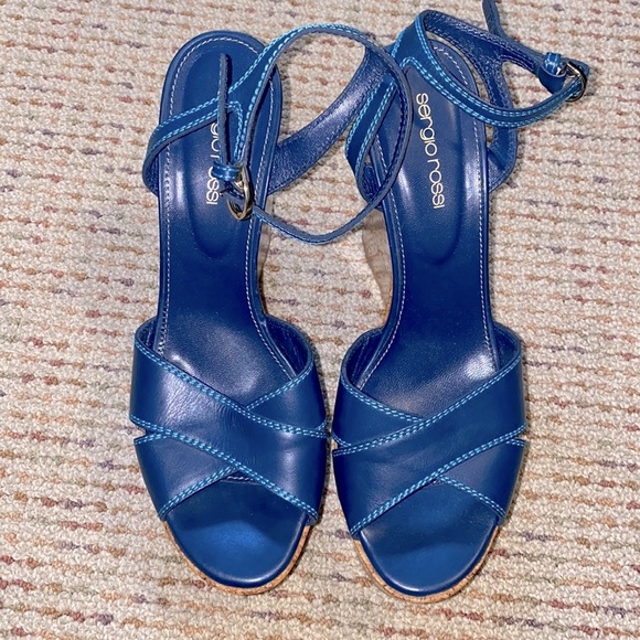 Sergio Rossi wedges 39.5 - Picture 2 of 9